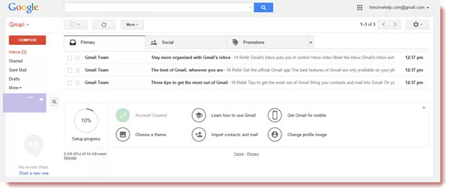 gmail inbox