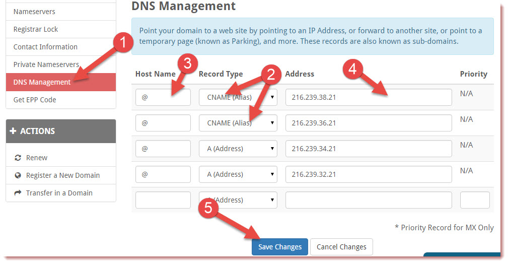 dns management