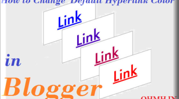 Default hyperlink color