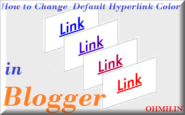 Default hyperlink color