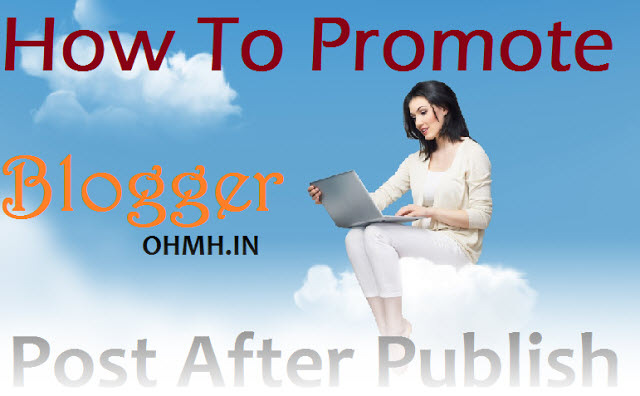 promote blog post after publish