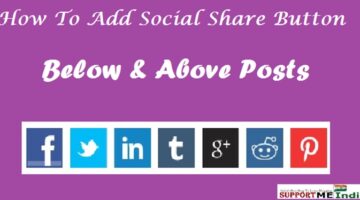 social share button