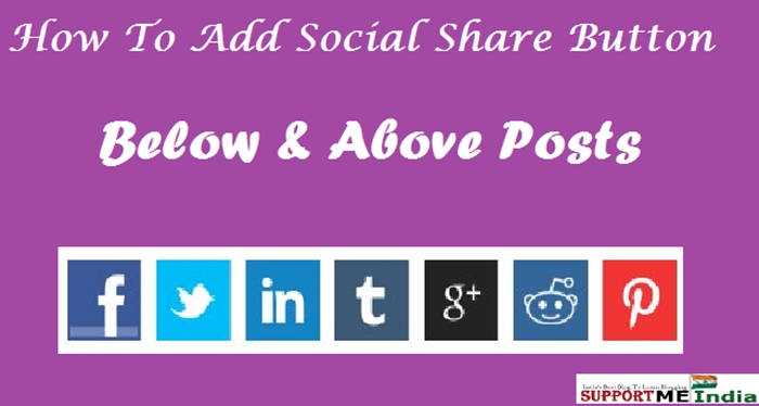 social share button