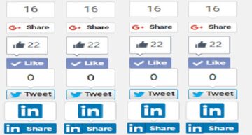 social share button