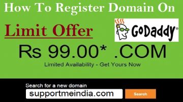 Domain registeration rs99 on godaddy