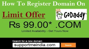 Domain registeration rs99 on godaddy