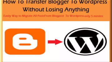 Migrate blogspot to WordPress