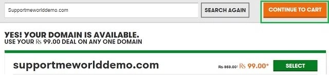 available domain