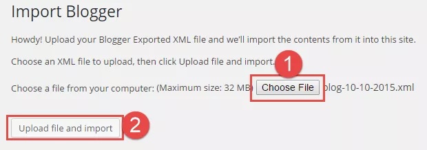 choose blogger backyp in pc
