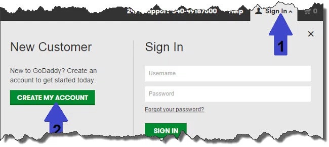 godaddy sign up forum