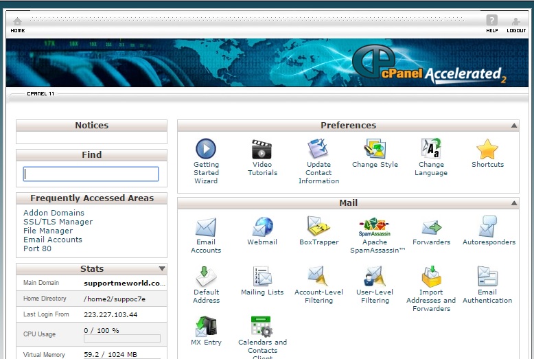 Hostgator hosting cpanel