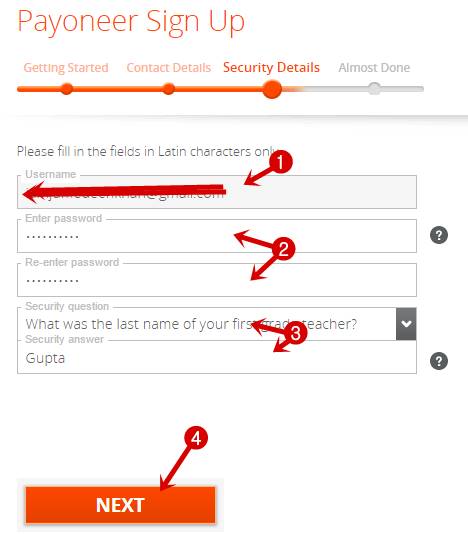 Payoneer Sign Up 3 - payoneer kya hai