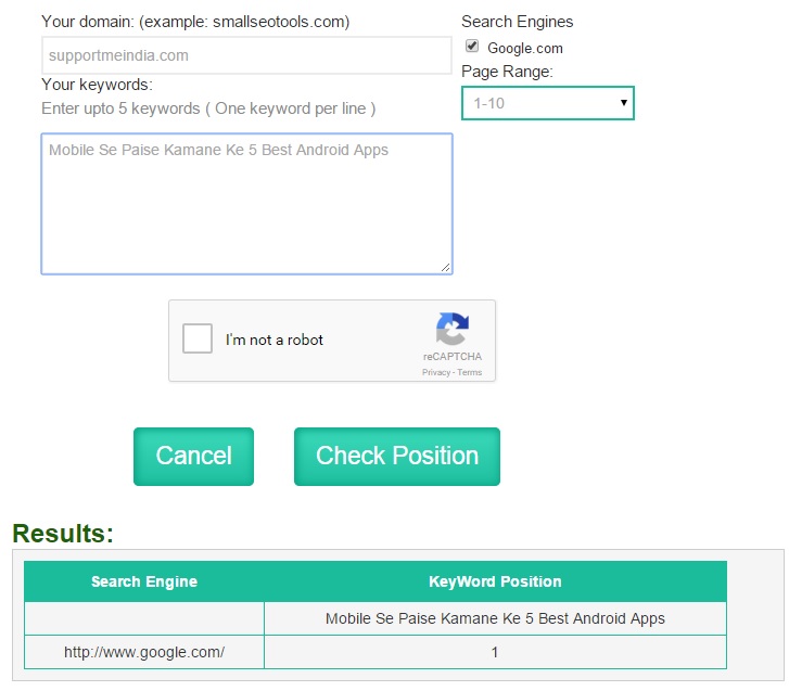 Small Seo Tools