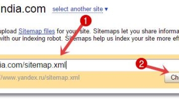 Check and add sitemap to yandex webmaster tools