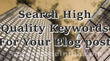 High Quality Keywords Post Topic Kaise Banate Hai