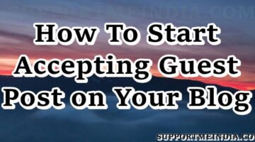 How to start accepting guest posts on your blgo