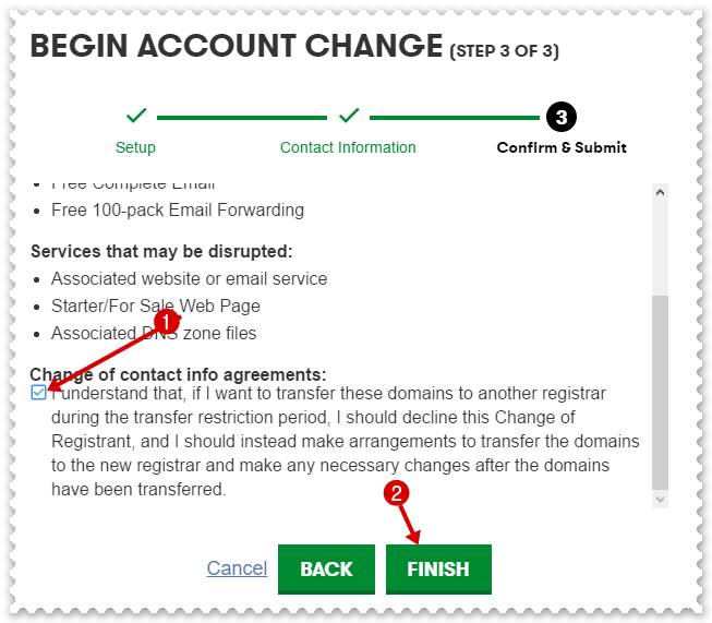 Begin Account Change 3