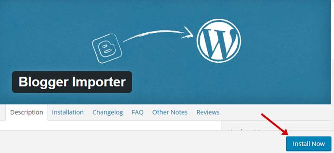 Blogger Importer