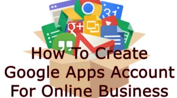 Create Google Apps Account