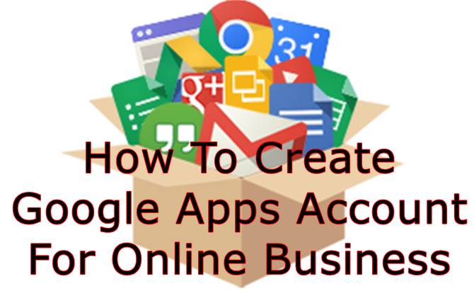 Create Google Apps Account