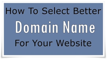 Deside better domain name for your site