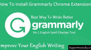 Install Grammarly Chrome Extension
