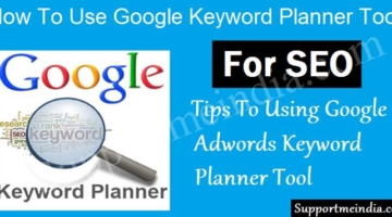 Use Google Adwords Keyword Plannet Tool For SEO