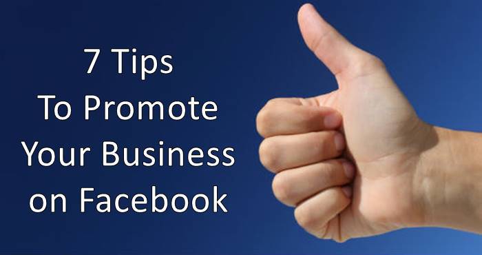 7 Tips to promote your online business on facebook