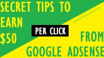 How To Earn 10 To 50 Dollar per Click from Google AdSense