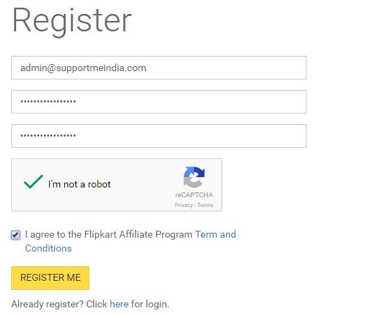 Join flipkart affiliate program