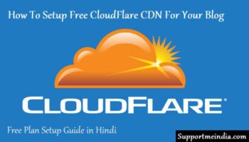 Website Ke Liye Free CloudFlare CDN Kaise Setup Kare