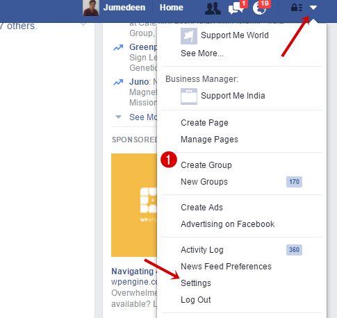 Facebook Multiple Languages feature