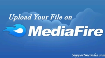 Upload your file on Media Fire