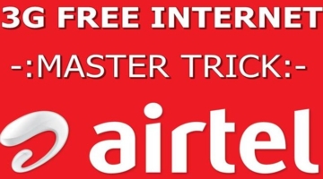 Airtel 3G 4G free internet