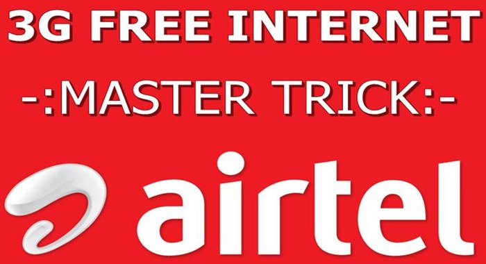 Airtel 3G 4G free internet