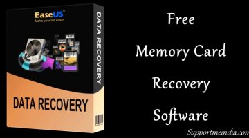 Free Memory Card Recovery Software