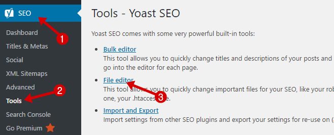 tools yoast seo