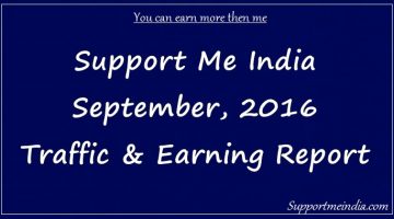 Hindi blog traffic and income report