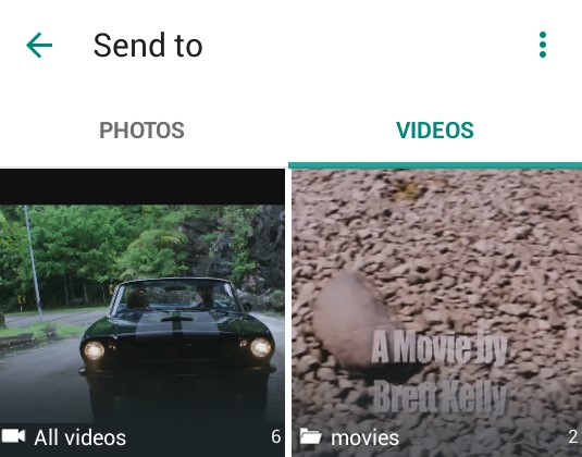 Send GIF Animation Image on whatsapp