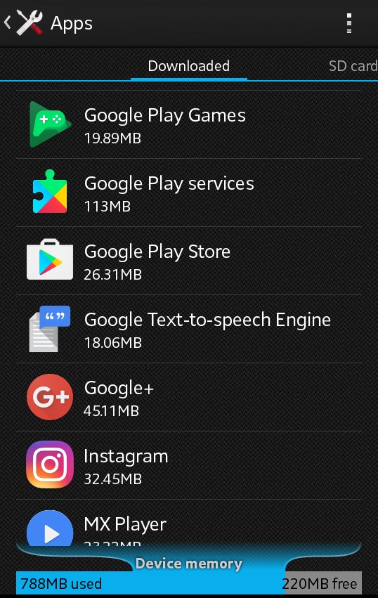 android apps downloaded