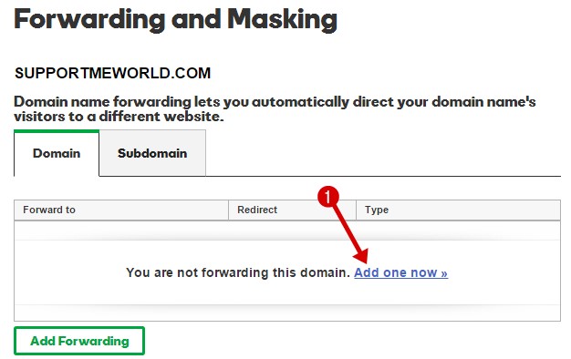 forwarding domain