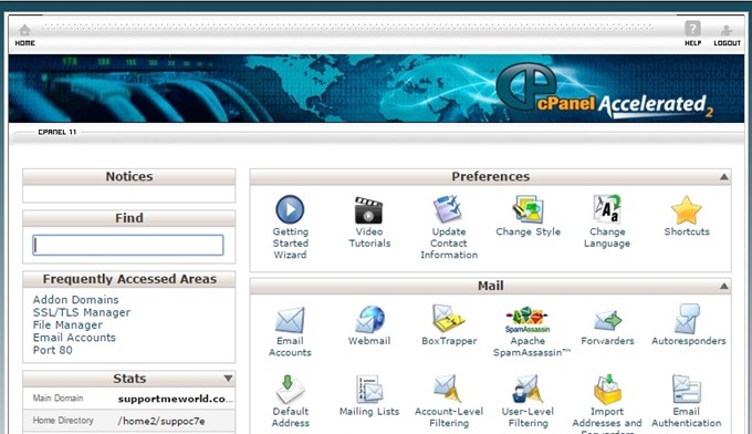 Hostgator cPanel