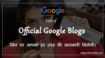 Official Google Blogs List