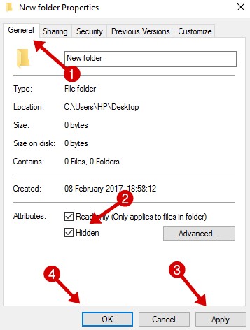 Hide and Show Files on Computer