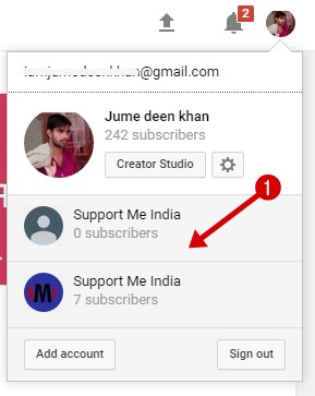 Yt Studio Me Dushra Channel Kaise Login Kare  How To Login Another Account  In Yt Studio 