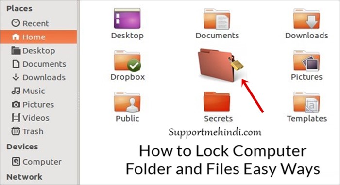 Computer Ke Folder Lock Kaise Kare