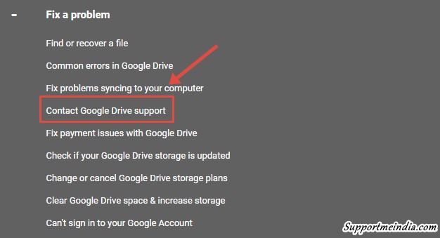 Fix google drive problems