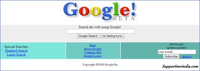 Google Look 1998