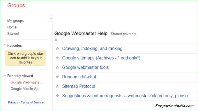 Google Webmaster Help