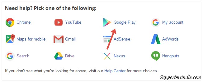 Google play support